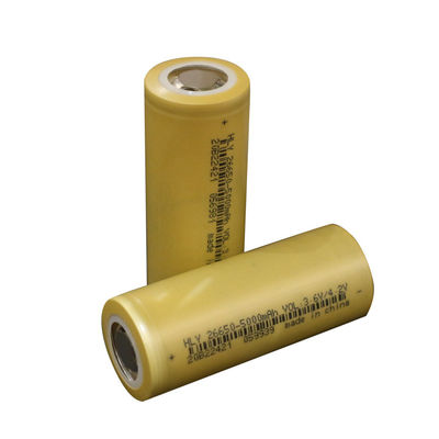 3.6v 26650 5000mah NCM Li Ion Battery For Solar Energy System