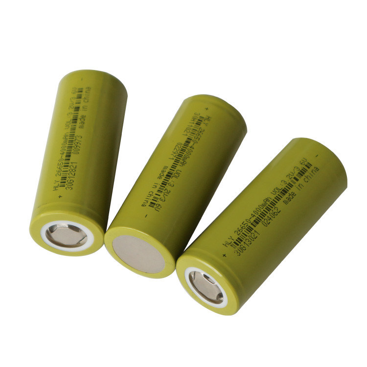 HLY 26650 3.2 V Lifepo4 Cell Long Lasting High Power Lithium Ion