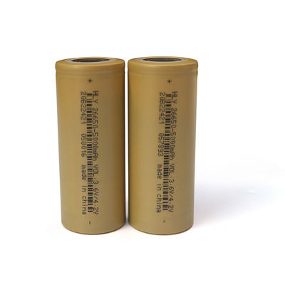 CE NCM Lithium Ion Battery 5000mAh 26650 High Power Density Lithium Ion Batteries