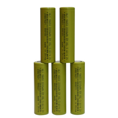 HLY Rechargeable Cylindrical 2200mah 18650 Battery For Electric Bikes