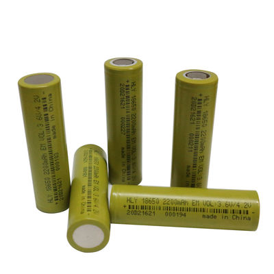 3.6 Volt 18650 2200mah Super Rechargeable Li Ion Battery High Capacity