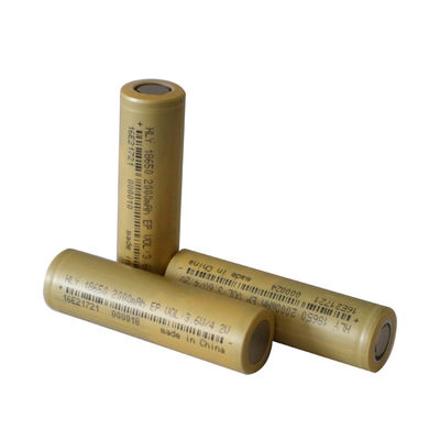 Mobile Power 2000mah 18650 Battery Rechargeable UN38.3 For Bright Flashlight