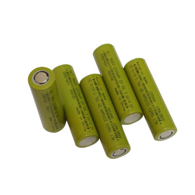 500 Times 3.6 Volt Lithium 2200mah 18650 Battery Rechargeable High Energy Density