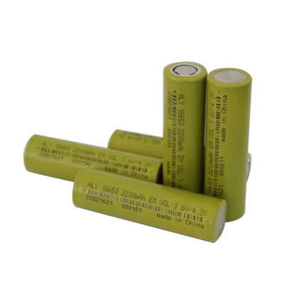 Power Supply 2200mah Lithium Rechargeable Electric Car Battery Cells 3.6 Volt 18650