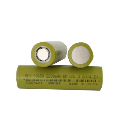 Power Supply 2200mah Lithium Rechargeable Electric Car Battery Cells 3.6 Volt 18650