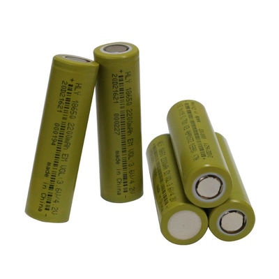 High Discharge 18650 2200mah Lithium Battery For Home Appliances