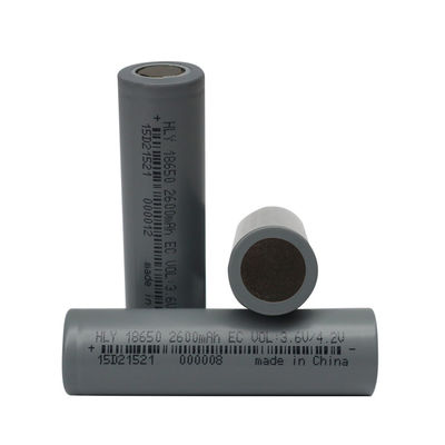 Deep Cycle Lithium 18650 3.7 Volt 2600mah Rechargeable Battery For Electric Scooters