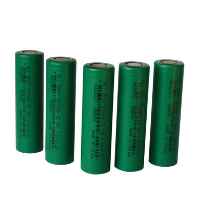 NCM Cylindrical 3.7V 2500Mah 18650 Lithium Ion Battery Cell For Electric Vehicles