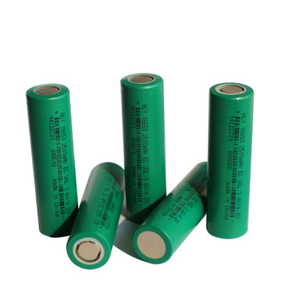 18650 2500mah High Power Batteries Rechargeable 3.6 Volt Lithium Battery