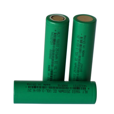 3C 18650 3.6V 2500mAh EC Rechargeable Li Ion Battery For Torch