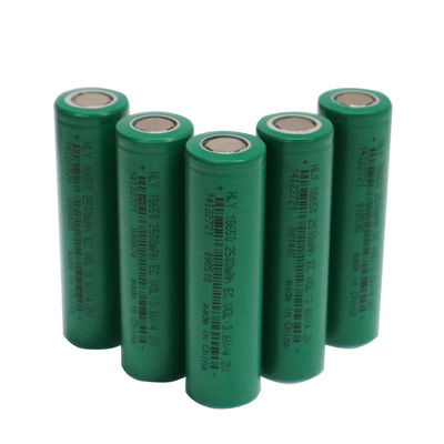 18650 2500mah High Power Batteries Rechargeable 3.6 Volt Lithium Battery