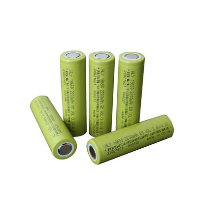High Rate 3.6v 2200mah 18650 Lithium Ion Batteries Rechargeable For E Scooters
