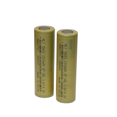 2000mAh 3.6V 18650 Lithium Ion Battery 500 Times For Electric Tools