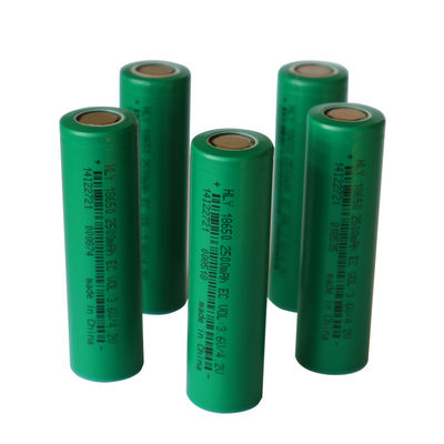 HLY Rechargeable 2500mah 18650 Lithium Ion Battery For Torch
