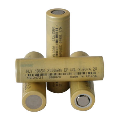 KC 3.6 Volt 2000mah Lithium Battery 18650 Flat Top High Drain Battery 500 Times