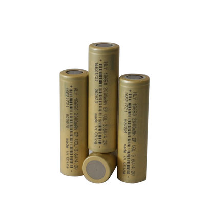 Mobile Power Cylindrical Bright Flashlight Lithium Ion Battery Cells 18650 2000mAh