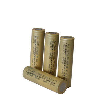 Mobile Power Cylindrical Bright Flashlight Lithium Ion Battery Cells 18650 2000mAh