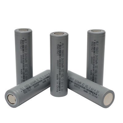 High Capability 3.6v Lithium Ion Battery 2600mah 18650 For Energy Storage