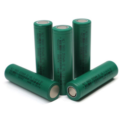 HLY 18650 OEM Cylindrical Battery Cells 3.6V 2500mah For Electric Vehicles