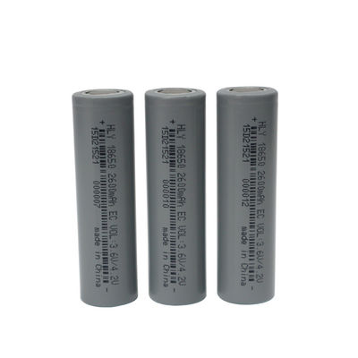 High Capability 3.6v Lithium Ion Battery 2600mah 18650 For Energy Storage