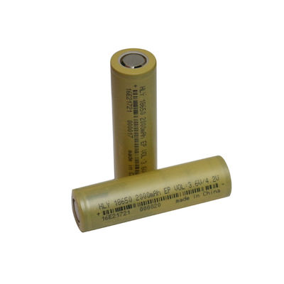 3.6V 2000mAh 18650 Li Ion Rechargeable Solar Battery Cell For Consumer Electronics