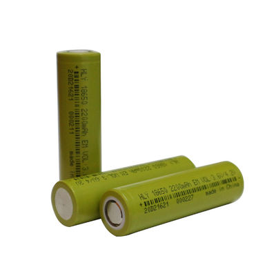 FCC 18650 Rechargeable 2200mAh lithium Ion Battery High Discharge Rate